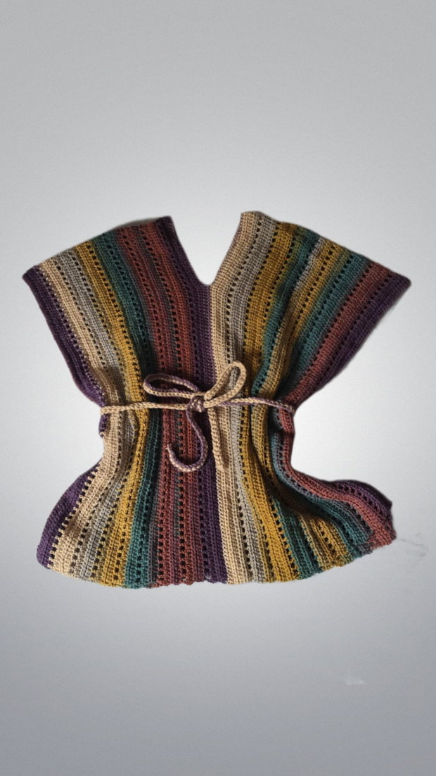 Poncho crosetat