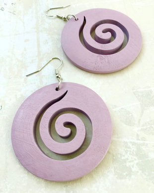 Cercei lemn