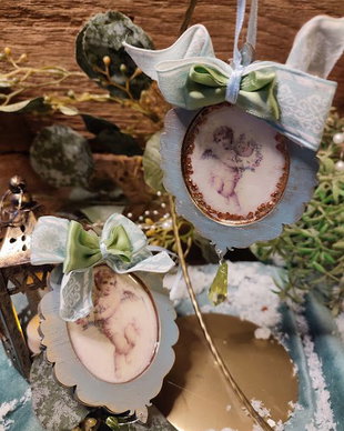 Set 2 decoratiuni-Sweet Angels