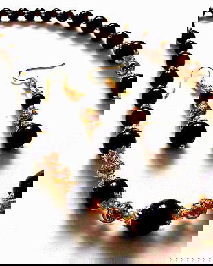 Set onix si roca vulcanica aurie 46920