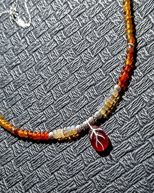 Colier argint opal de foc etiopian carneol light ombre brioleta  jad rosu Gavbari charm lant argint minimalist boho chic trendy - Transport gratuit