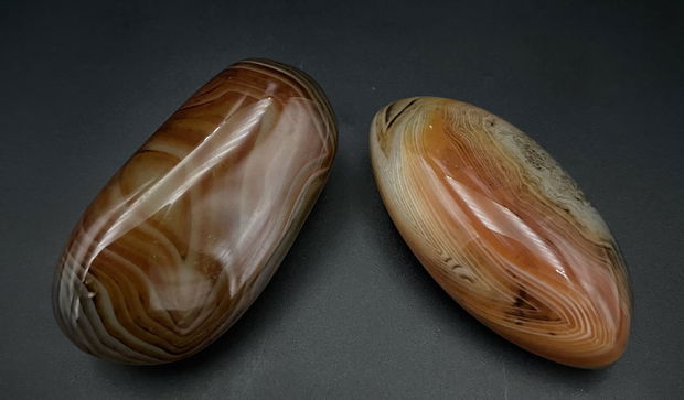 Agat Sardonyx - set pietre polisate