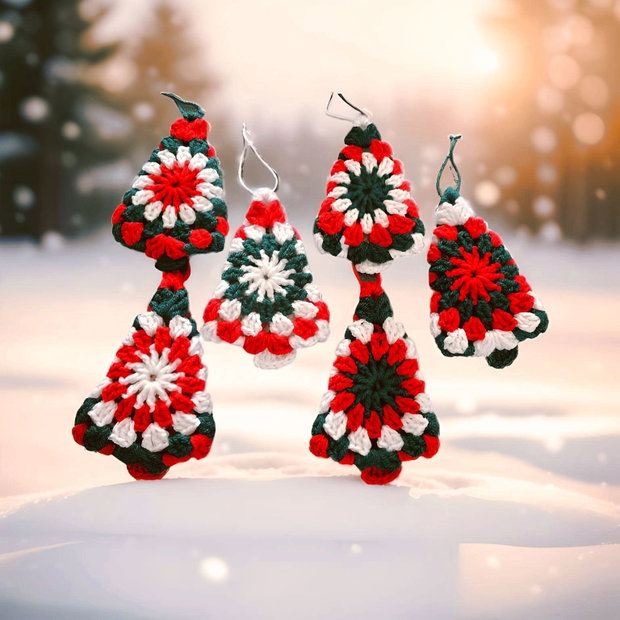 Set ornamente bardulet de craciun