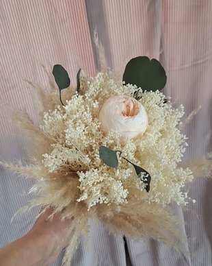 Buchet mireasa bujor criogenat
