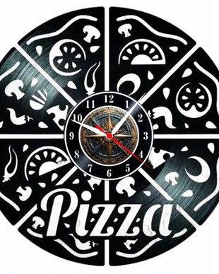 PIZZA-ceas de perete