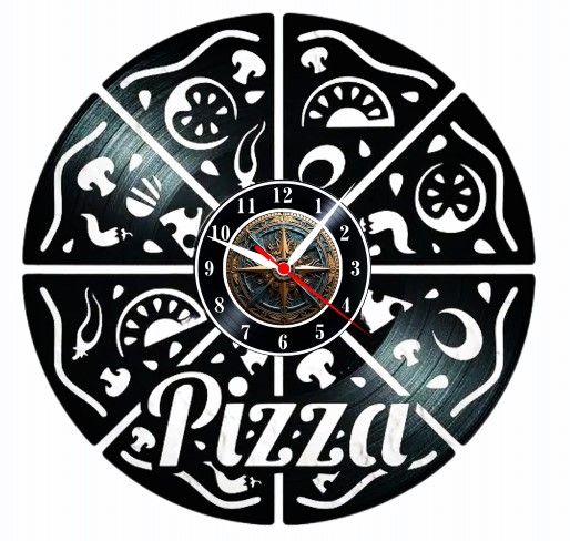 PIZZA-ceas de perete