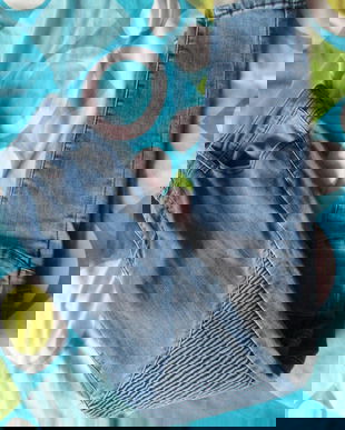 blugi albastri skinny 25