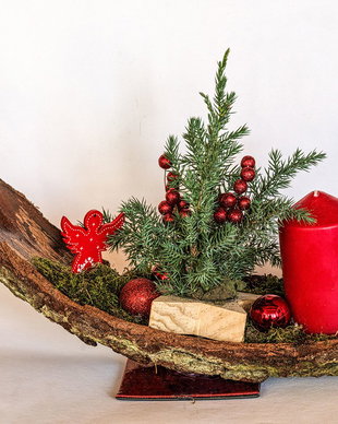 Decoratiune masa Craciun