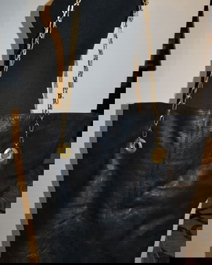 Geanta din piele naturala de umar