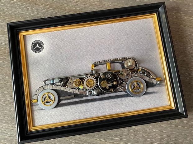 Mercedes Benz Cod M 676・Decoratiune birou・Decor Vintage・Tablouri pentru sufragerie・Tablouri decorative