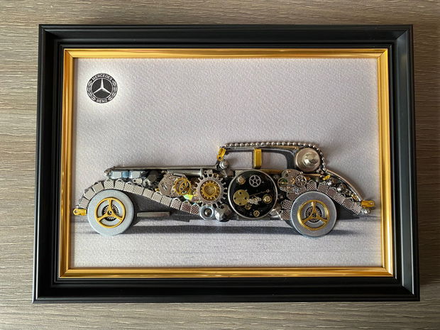 Mercedes Benz Cod M 676・Decoratiune birou・Decor Vintage・Tablouri pentru sufragerie・Tablouri decorative