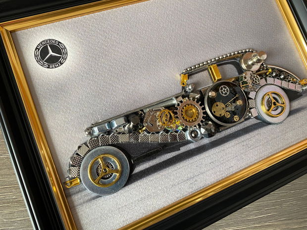 Mercedes Benz Cod M 676・Decoratiune birou・Decor Vintage・Tablouri pentru sufragerie・Tablouri decorative