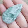 Cabochon variscit, 48x25 mm