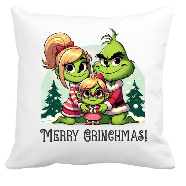 Perna de Craciun, Grinch, 40×40 cm, PC027