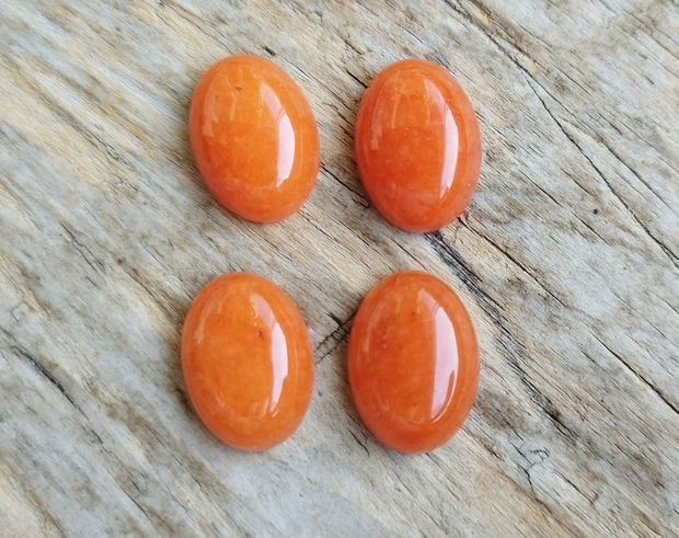 Cabochon jad, 18x13 mm (2 buc)