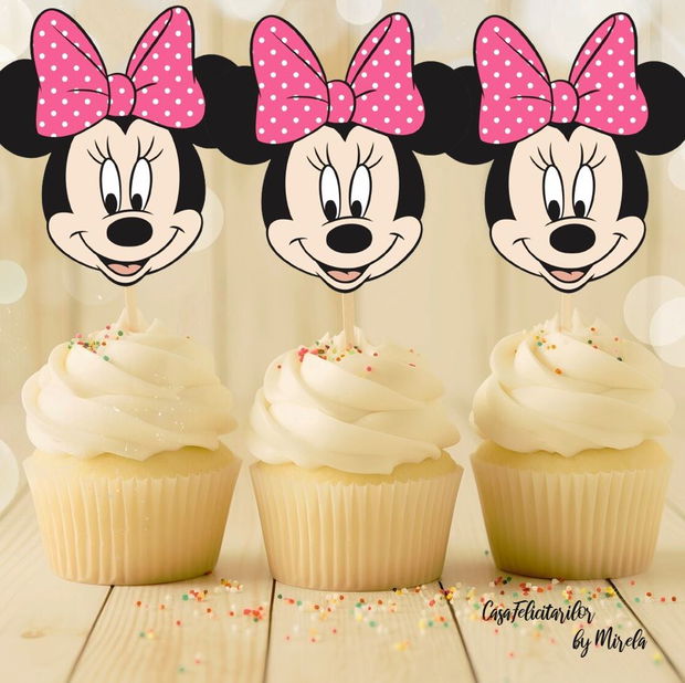 Etichete marturii botez Minnie mouse