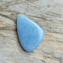 Cabochon angelite, freeform, 28x19 mm