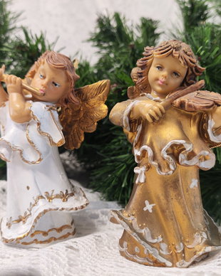 Set statuete îngerași de colecție