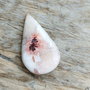 Cabochon opal roz, 35x21 mm