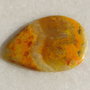 Bumble Bee jasper cabochon SUBTIRE (lucrat manual in India) aprox 2x17x24 mm