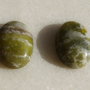 (2 bucati) Cabochon jad NATURAL netratat aprox 5x12.5x18 mm