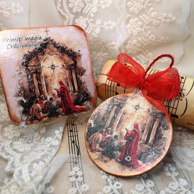 Set cadou Craciun pentru nasi/ fini/ parinti/ bunici