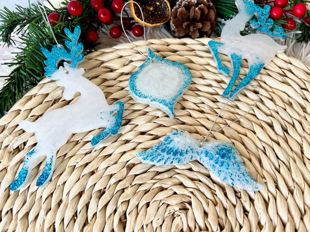 Set decoratiuni rasina " Snow Flakes" 2