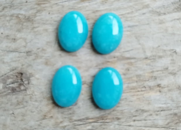 Cabochon jad, 18x13 mm (2 buc)