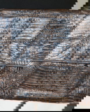 Geanta din piele de aligator