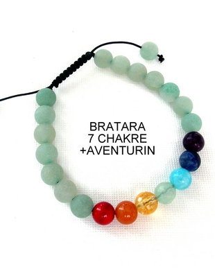 Bratara 7 Chakre+Aventurin
