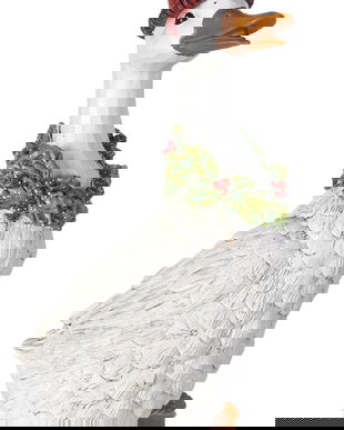 Figurină gâscă de Crăciun