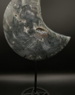 Agat Muschi - Luna piatra semipretioasa