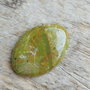 Cabochon opal verde, 35x24 mm