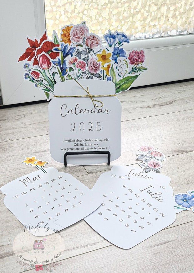 Calendar floral 2025