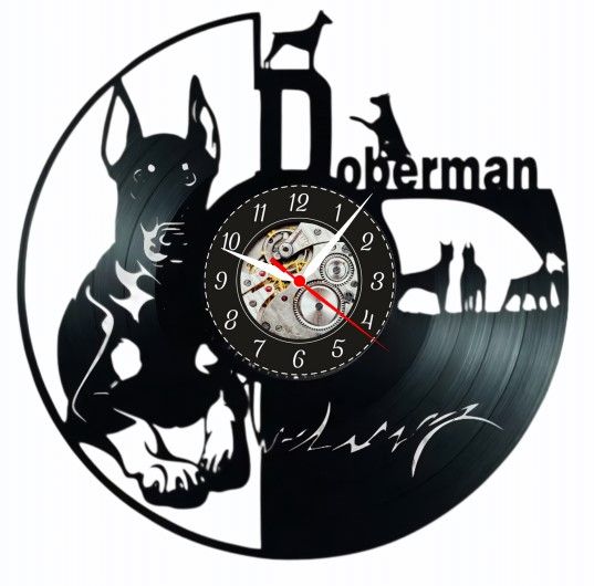 DOBERMAN-ceas de perete