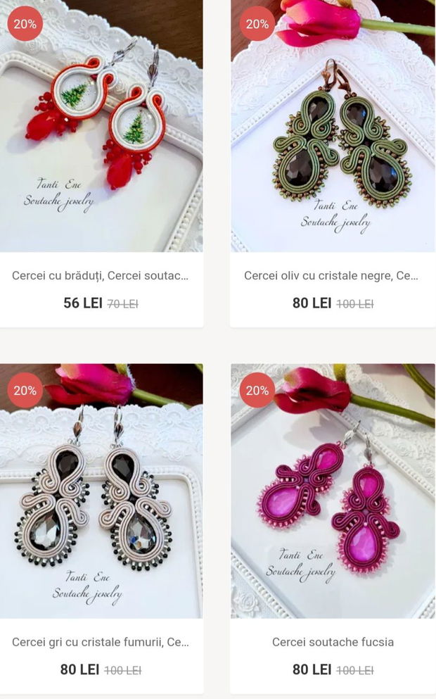 REDUCERE CERCEI SOUTACHE