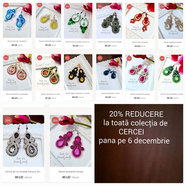 REDUCERE CERCEI SOUTACHE