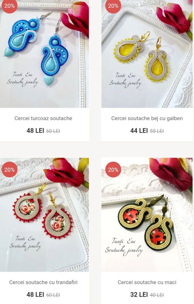 REDUCERE CERCEI SOUTACHE