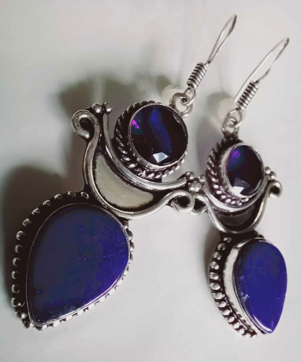 Lapis lazuli & Safir zirconii