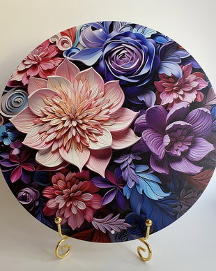 Decoratiune din metal (aluminiu)
