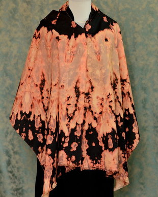 Esarfa Tie & Dye din bumbac, unicat
