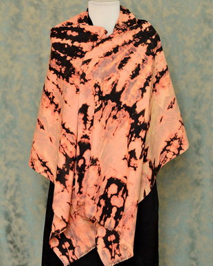 Esarfa Tye & Dye din bumbac, unicat