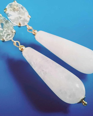 Quartz / Cristal de Stanca - goldfilled