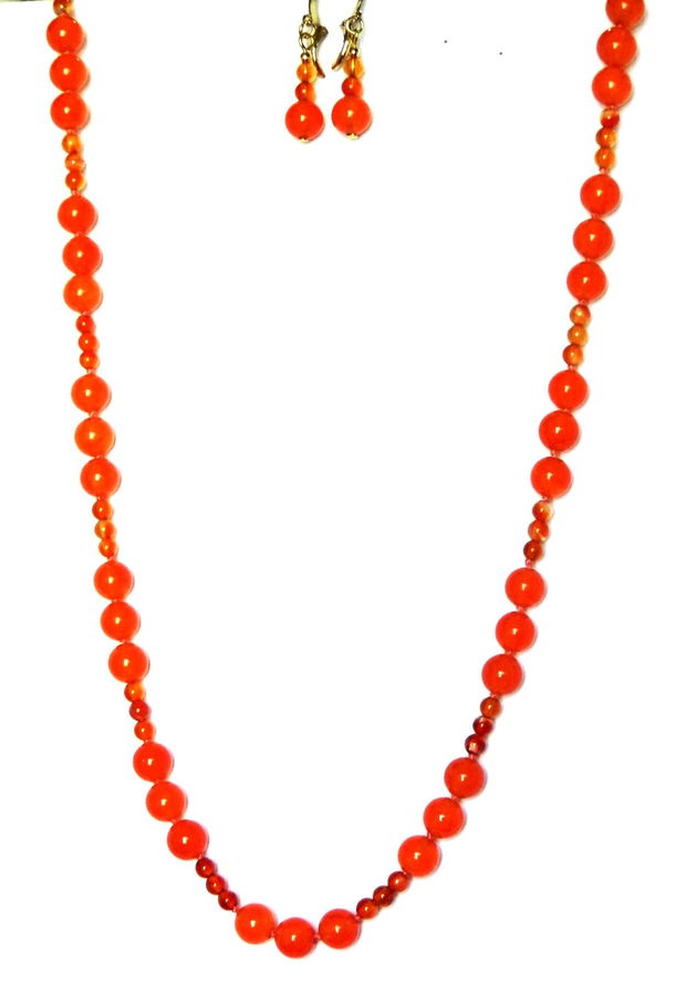 Set cu Agate orange (76)