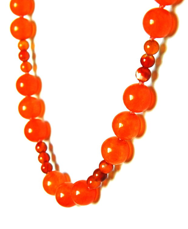 Set cu Agate orange (76)