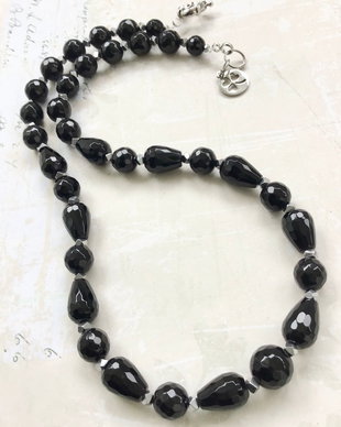 Colier onix negru