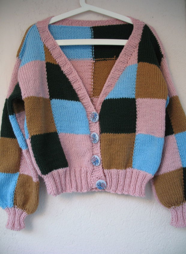 Cardigan tricotat