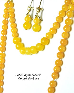 Set cu Jad "Miere" (078)