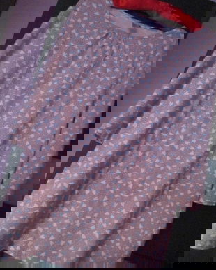 bluza usoara cu inimioare  dame 42/M