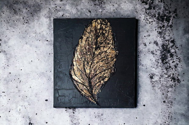 Tablou -Frunza de aur